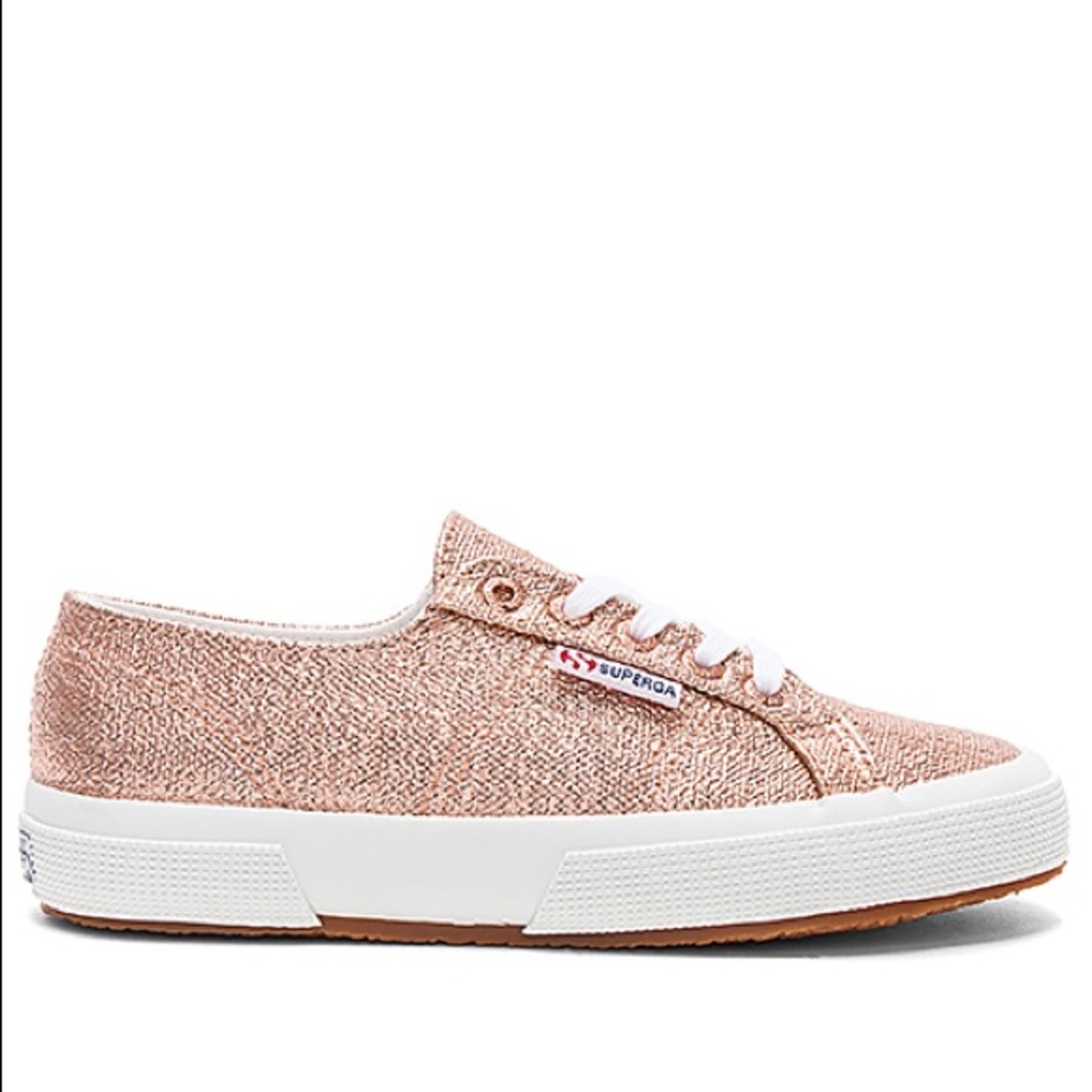 Superga Rose Gold Sneakers